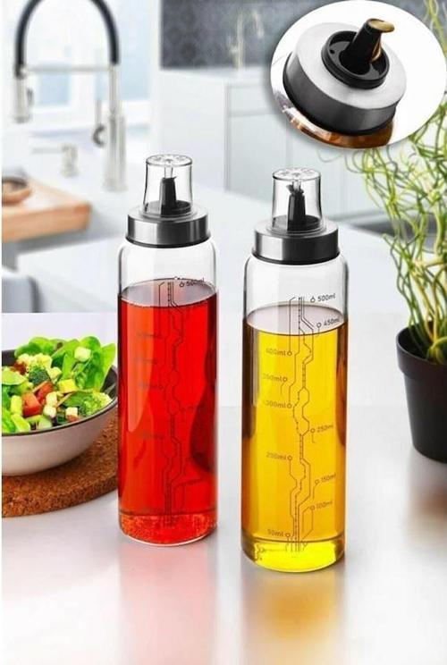 2'li Damlatmaz Akıllı Cam Yağlık Ve Sirkelik 500 Ml