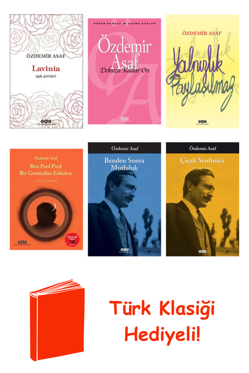 Özdemir Asaf 6 Kitap Seti + Türk Klasiği Hediye