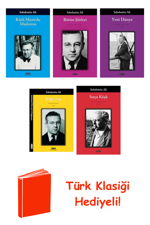 Sabahattin Ali 5 Kitap Seti + Türk Klasiği Hediye
