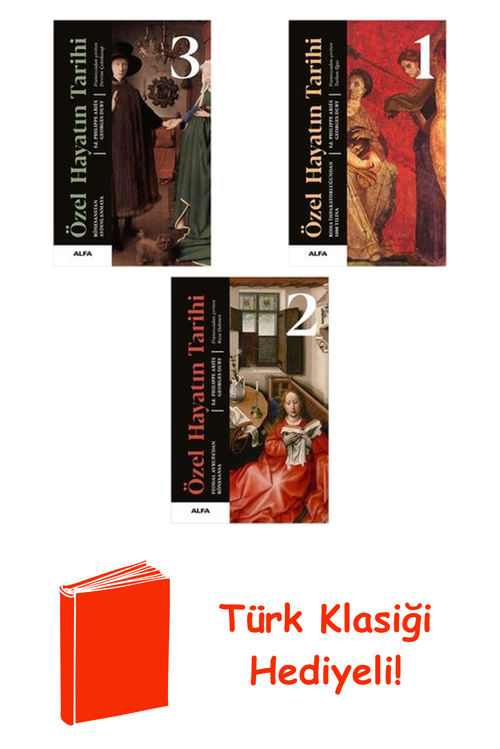 Philippe Aries 3 Kitap Seti + Türk Klasiği Hediye