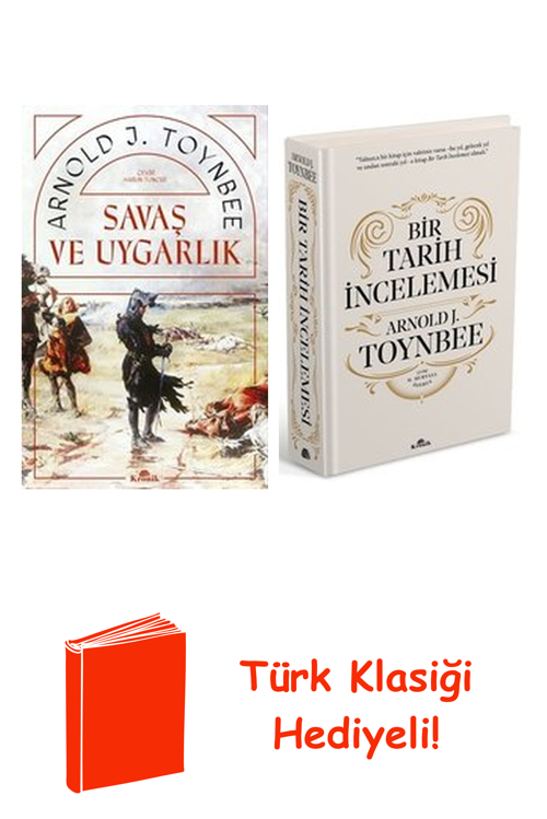 Arnold J. Toynbee 2 Kitap Seti + Türk Klasiği Hediye