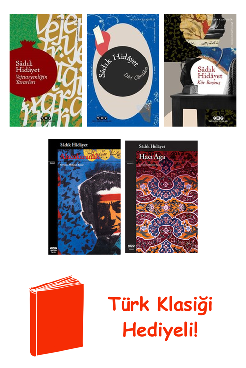 Sadık Hidayet 5 Kitap Seti + Türk Klasiği Hediye