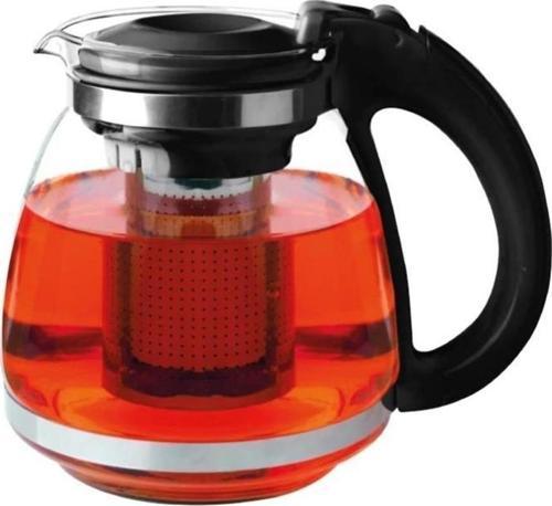 Perotti Isıya Dayanıklı Cam Demlik Süzgeçli Bitki Demliği 1500ml