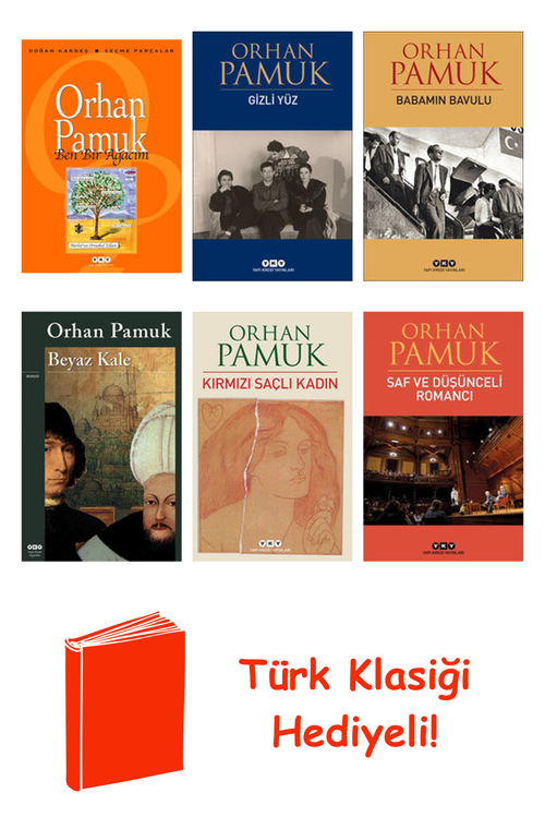 Orhan Pamuk 6 Kitap Seti + Türk Klasiği Hediye