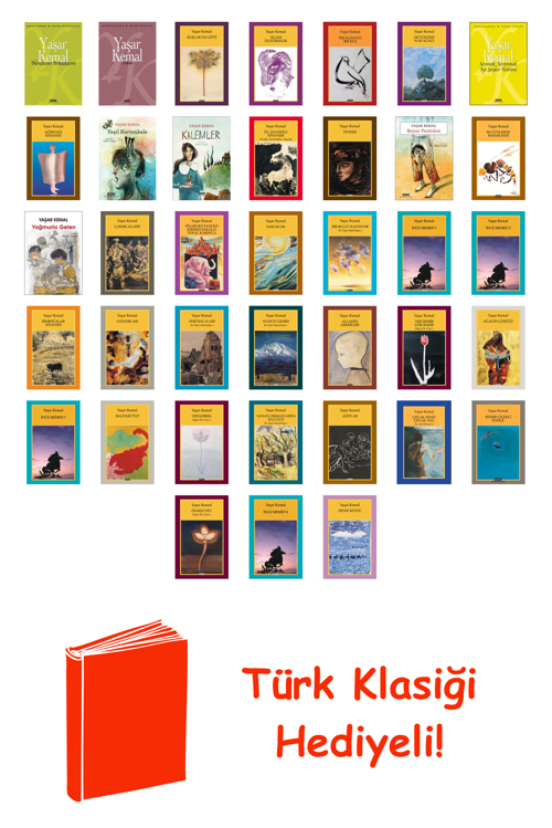 Yaşar Kemal 38 Kitap Seti + Türk Klasiği Hediye