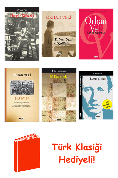 Orhan Veli Kanık 6 Kitap Seti + Türk Klasiği Hediye