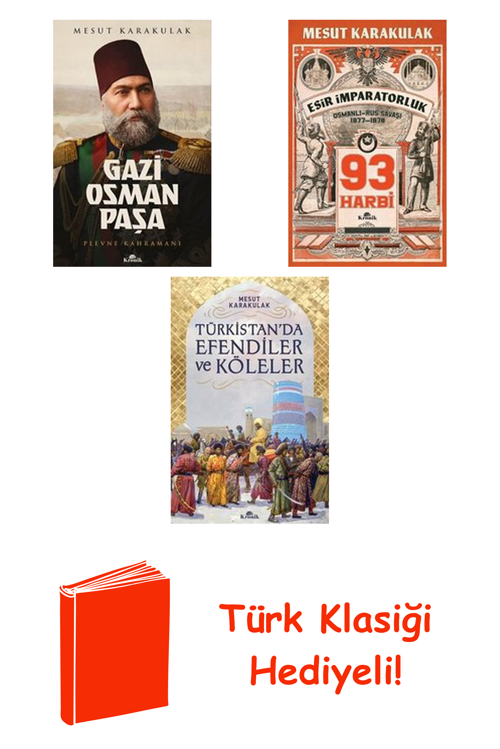 Mesut Karakulak 3 Kitap Seti + Türk Klasiği Hediye