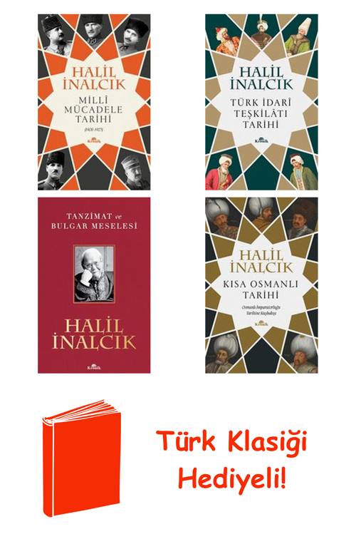Halil İnalcık 4 Kitap Seti + Türk Klasiği Hediye