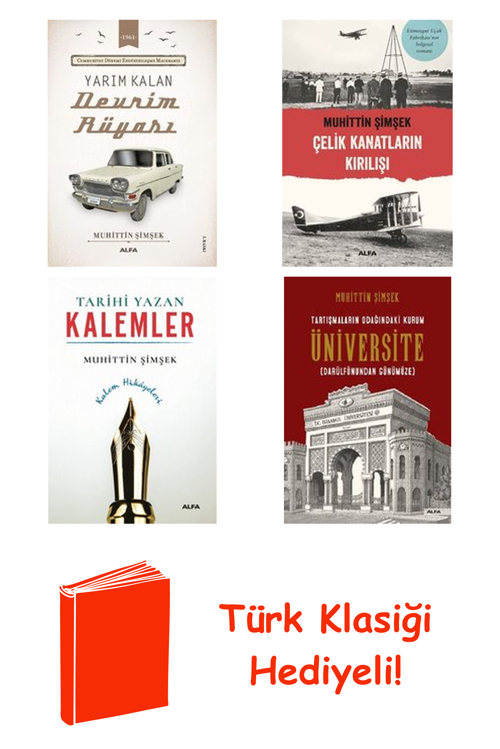 Muhittin Şimşek 4 Kitap Seti + Türk Klasiği Hediye