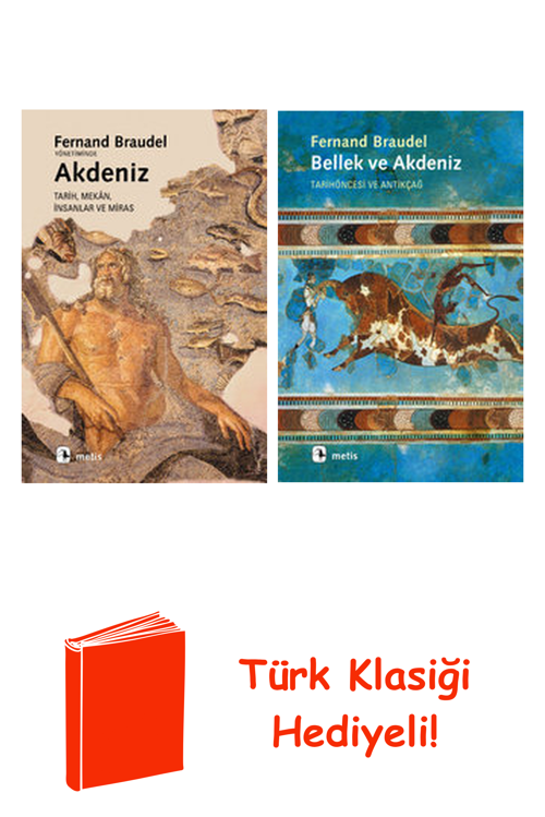Fernand Braudel 2 Kitap Seti + Türk Klasiği Hediye