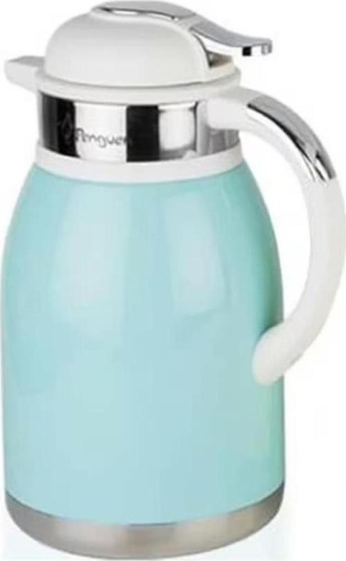 1200 Xs İnoks 2 litre Mavi Renkli termos (Beyaz Kapak)