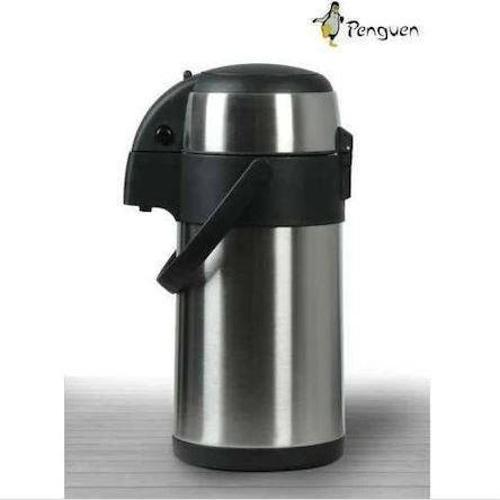 1240 A Çift Katlı Pompalı Çelik Termos 4 Litre