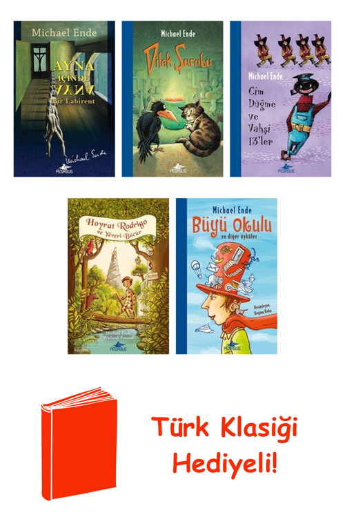 Michael Ende 5 Kitap Seti + Türk Klasiği Hediye