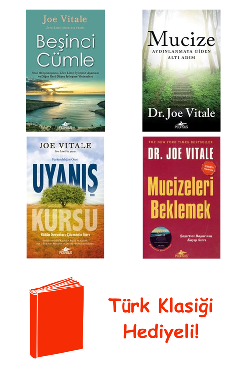 Joe Vitale 4 Kitap Seti + Türk Klasiği Hediye
