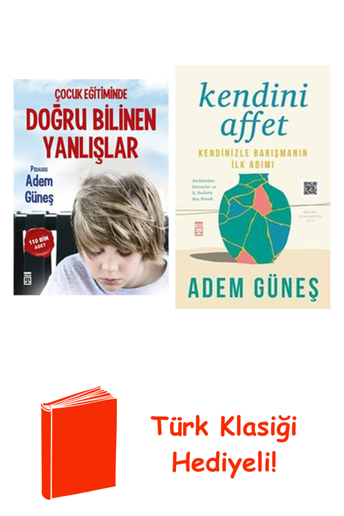 Adem Güneş 2 Kitap Seti + Türk Klasiği Hediye