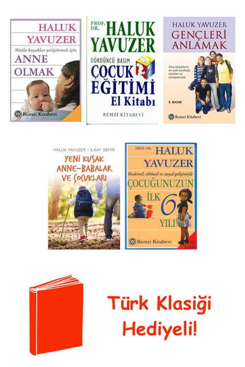 Haluk Yavuzer 5 Kitap Seti + Türk Klasiği Hediye