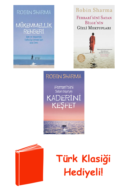 Robin Sharma 3 Kitap Seti + Türk Klasiği Hediye