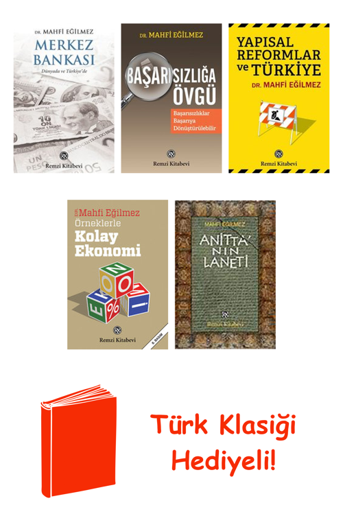Mahfi Eğilmez 5 Kitap Seti + Türk Klasiği Hediye
