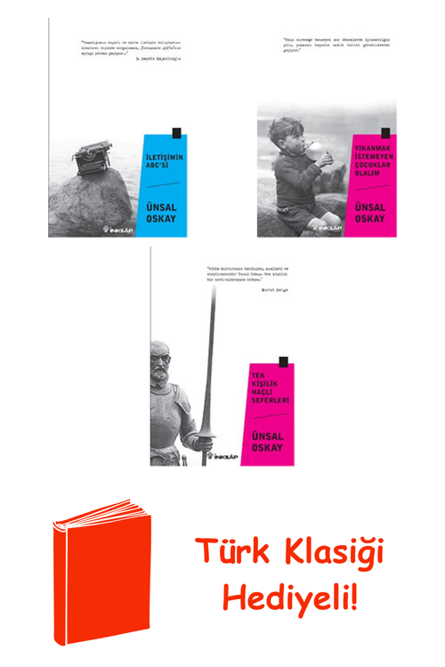 Ünsal Oskay 3 Kitap Seti + Türk Klasiği Hediye