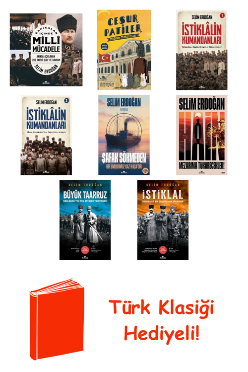 Selim Erdoğan 8 Kitap Seti + Türk Klasiği Hediye