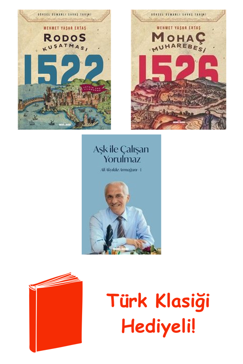 Mehmet Yaşar Ertaş 3 Kitap Seti + Türk Klasiği Hediye