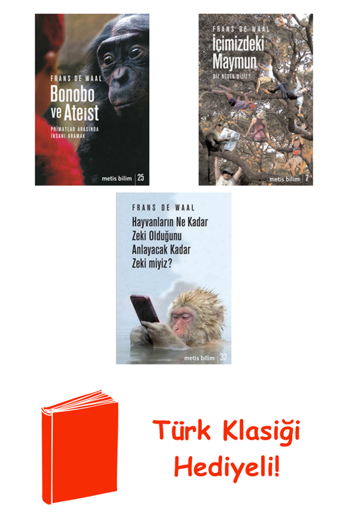 Frans De Waal 3 Kitap Seti + Türk Klasiği Hediye