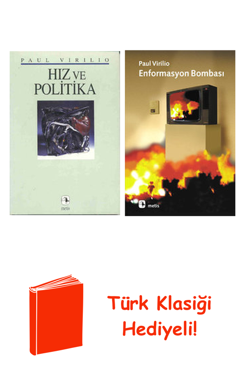 Paul Virilio 2 Kitap Seti + Türk Klasiği Hediye