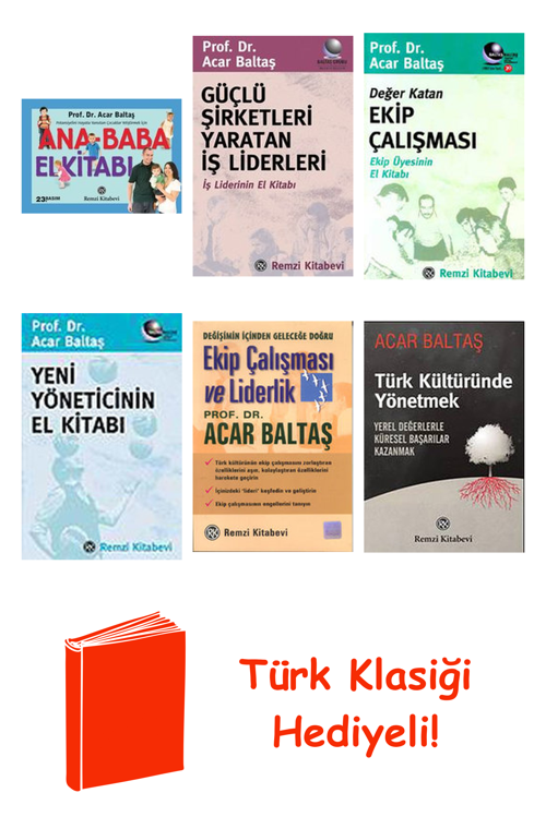 Acar Baltaş 6 Kitap Seti + Türk Klasiği Hediye