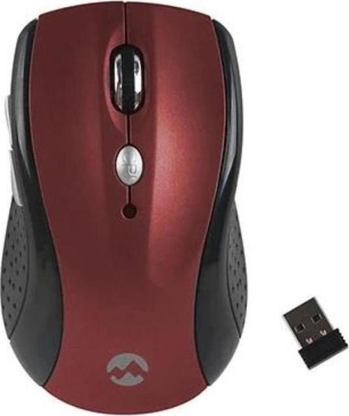 SMW-266 Usb 2.4 GHZ Optic Kablosuz Mouse Kırmızı