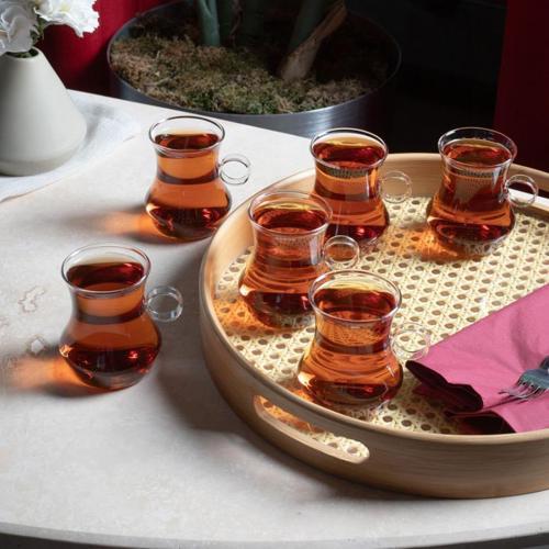 Dem 6 Lı Borosilikat Çay Bardağı Seti 15529