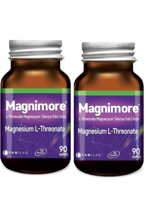 Magnesium L-Threonate 90 Kapsül 2 Adet