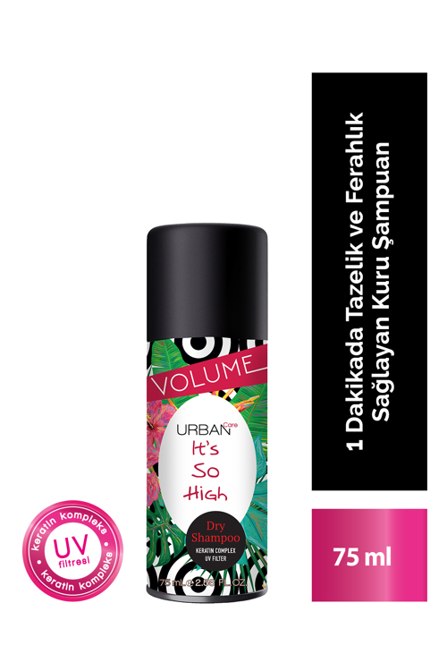 Tropik Kokulu Hacimlendirici Kuru Şampuan - Vegan - Uv Korumalı – 75 ML