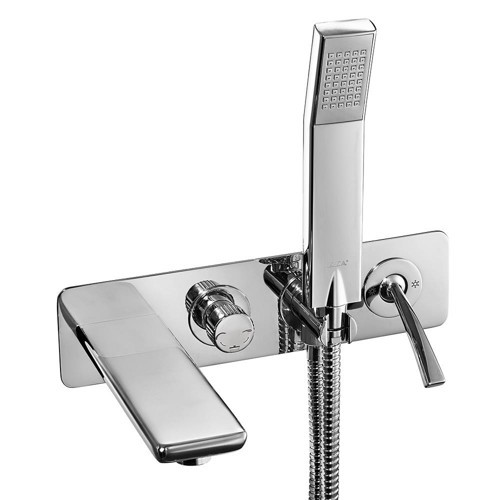 Eca Novita Ankastre Banyo Bataryası Duşlu 3 Parça Set / 3 Yollu ECA.ANKSET.BD304