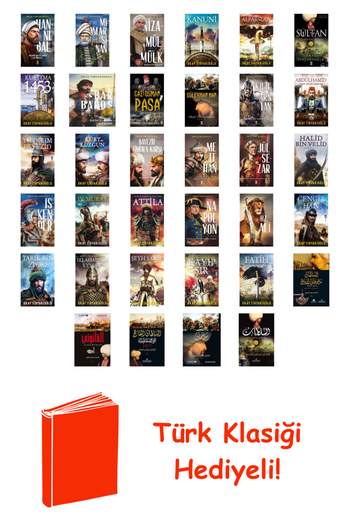Okay Tiryakioğlu 34 Kitap Seti + Türk Klasiği Hediye