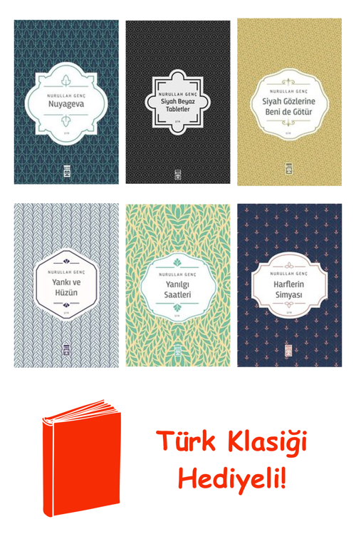 Nurullah Genç 6 Kitap Seti + Türk Klasiği Hediye