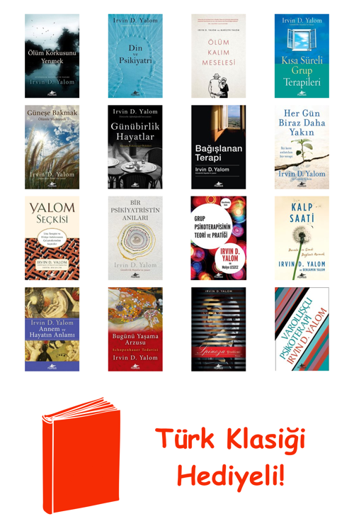 Irvin D. Yalom 16 Kitap Seti + Türk Klasiği Hediye