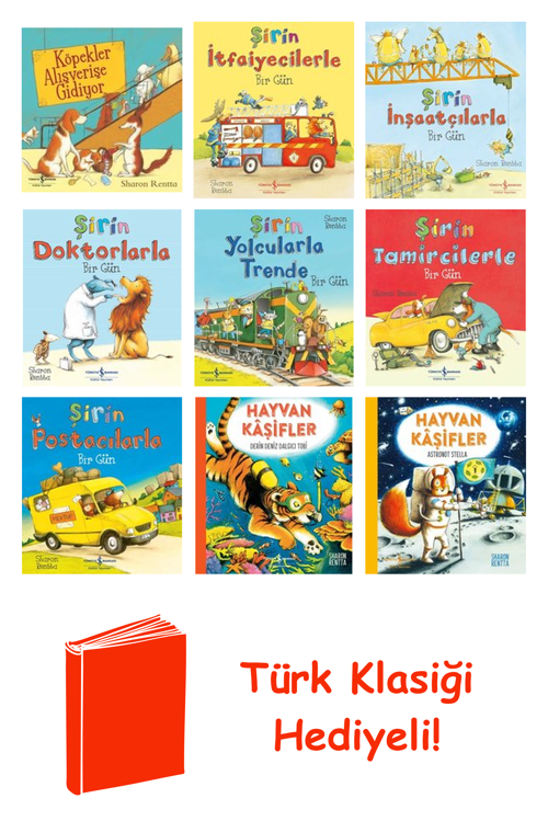 Sharon Rentta 9 Kitap Seti + Türk Klasiği Hediye