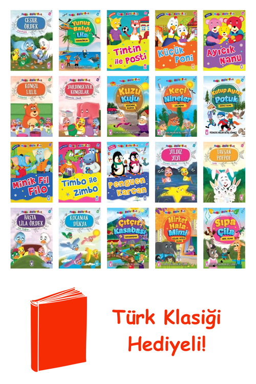 Nalan Aktaş Sönmez 20 Kitap Seti + Türk Klasiği Hediye