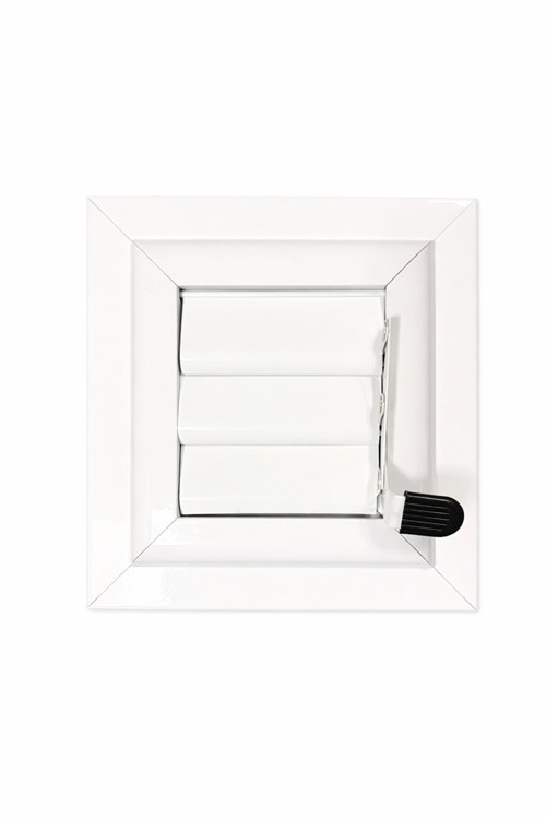 Beyaz Alüminyum Yüzeysel Menfez Banyo Wc Panjur Havalandırma 20X20