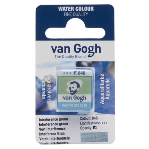 Gwc Pan Sanatsal Sulu Boya Tablet Interference Green