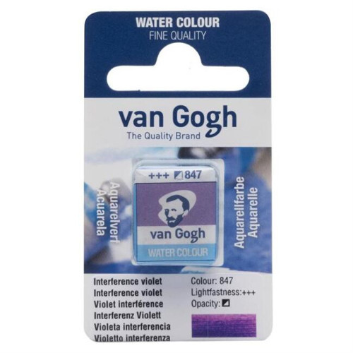 Gwc Pan Sanatsal Sulu Boya Tablet Interference Violet