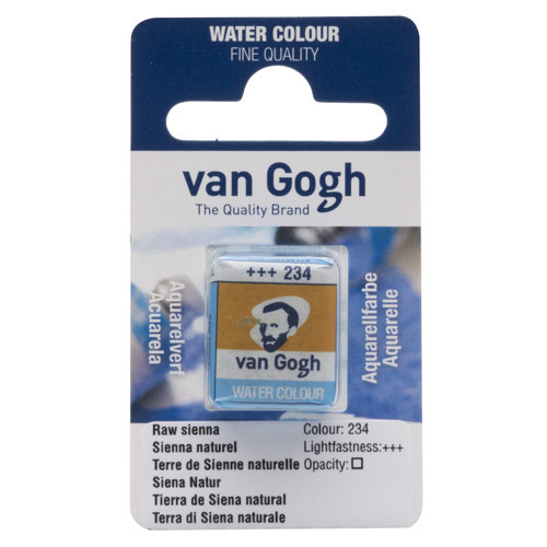 Gwc Pan Sanatsal Sulu Boya Tablet Raw Sienna