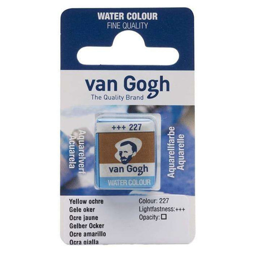 Gwc Pan Sanatsal Sulu Boya Tablet Yellow Ochre