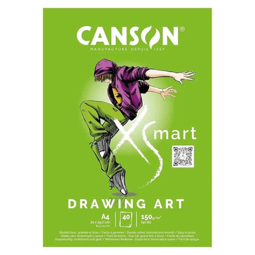 XSmart Drawing Art A4 40 Yaprak 150 gram Çizim Defteri C300001566