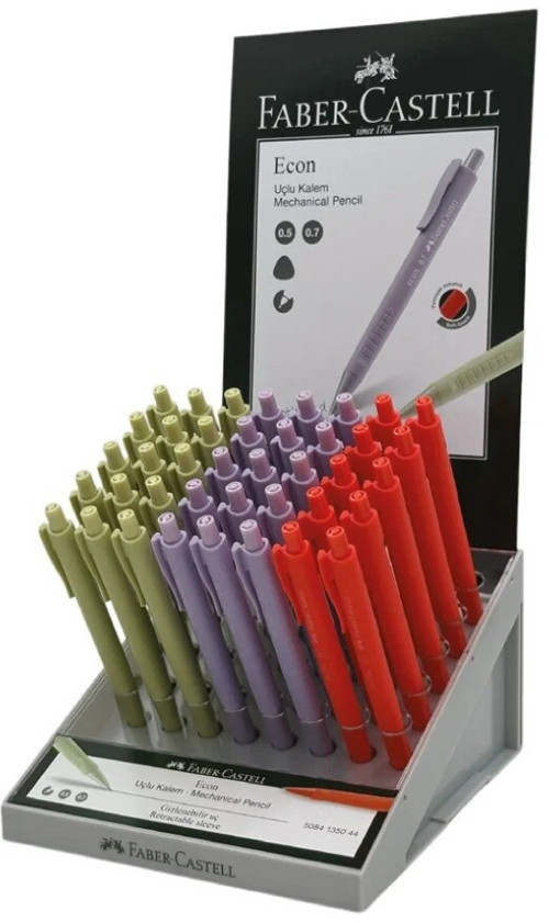 Faber-Castell Econ Versatil Kalem Soft T.Fresh 0.7 + 0.5 Mm (40 Lı Paket)