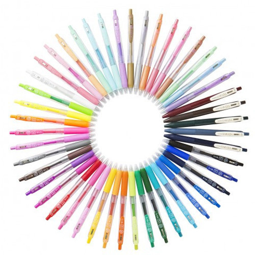 Sarasa 0.5mm Z BOX 25 Li Jel Tükenemz Kalem Seti Plastik Çantalı Set JJ15-25C-ZBOX