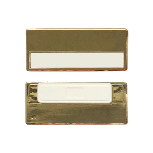 Mıknatıslı İsimlik Altın 60X28 Mm Tekli 9081013