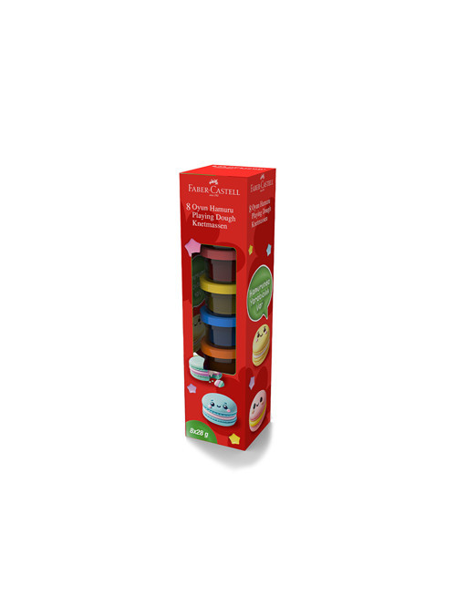 Faber-Castell Oyun Hamuru Makaron 8 Renk 224 Gram 5170000046000