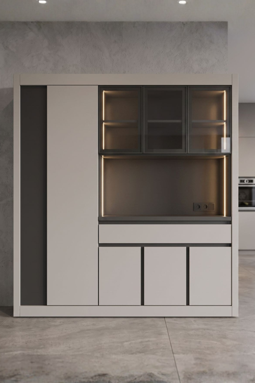 Nero Kahve Köşesi Multi 200 cm Montaj Dahil