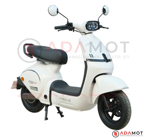Vızzy 249 Elektrikli Motosiklet 60V20AH Nfc Kartlı USB Bluetooth Disk Fren Şehir Içi Elektrikli Scooter